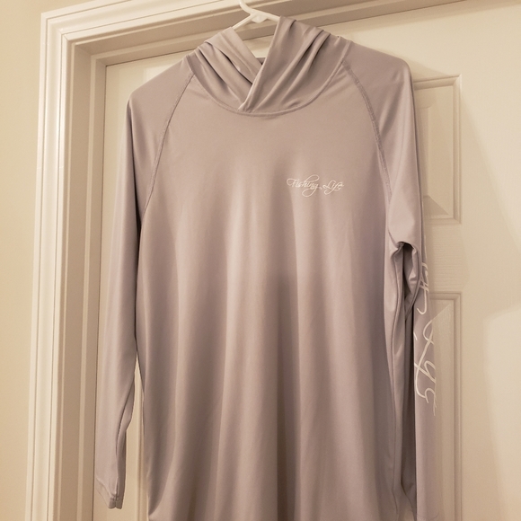 Fishing Life long sleeve hoodie - Picture 1 of 4